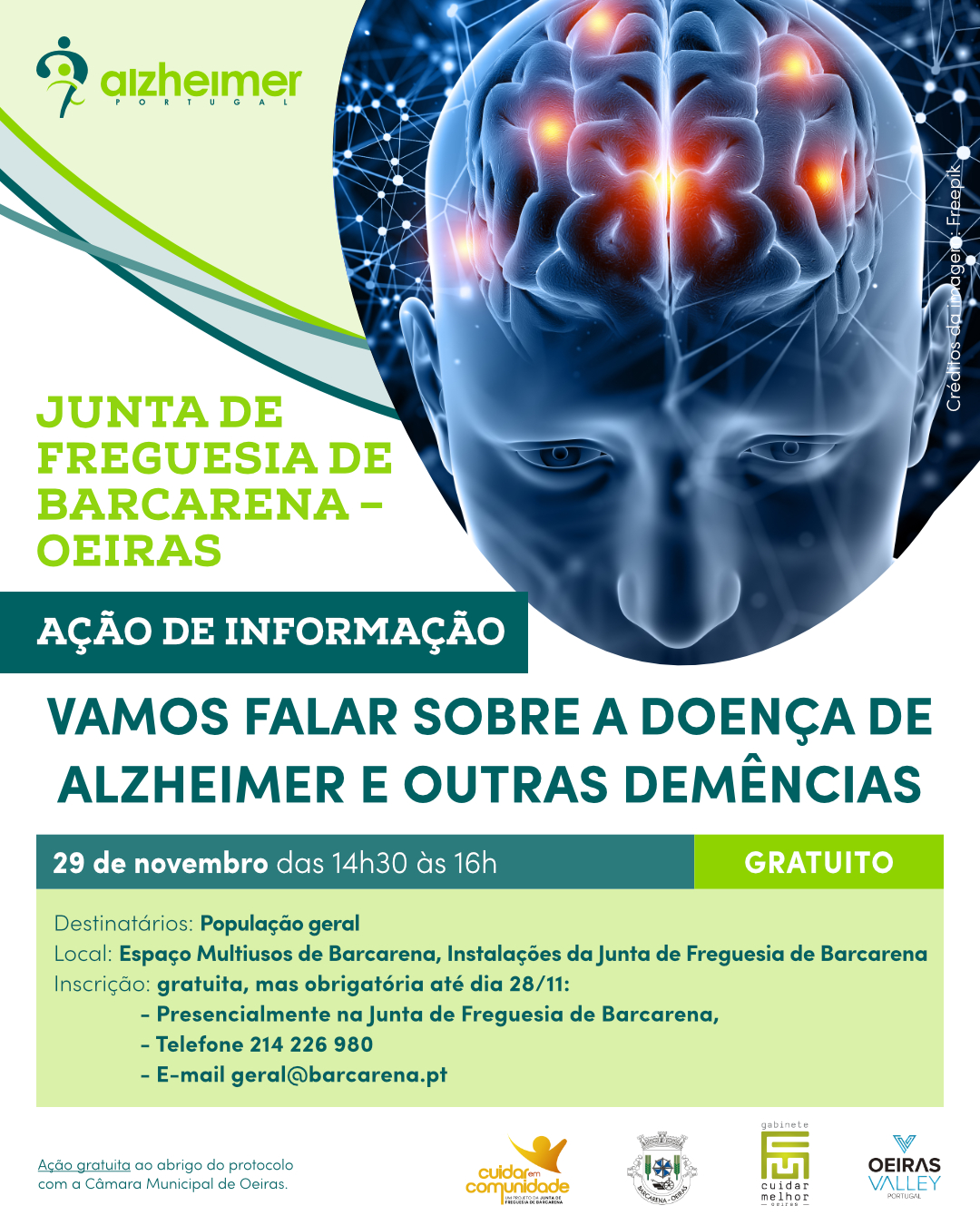 Sessão de informação "Vamos falar sobre a Doença de Alzheimer e outras ...